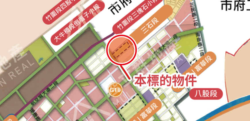 37萬 大園區 三石段安置街廓