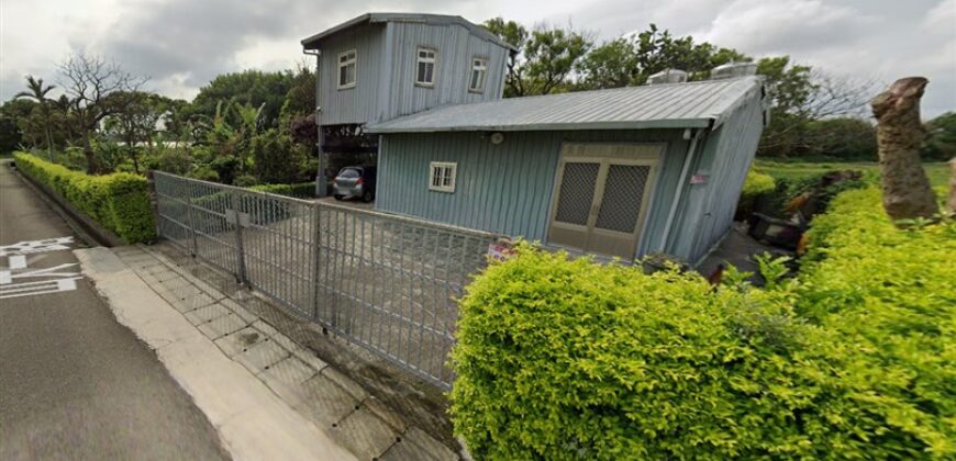 4.4萬 中壢區 山東雙面路買農地贈鐵皮倉庫