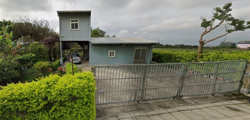 4.4萬 中壢區 山東雙面路買農地贈鐵皮倉庫